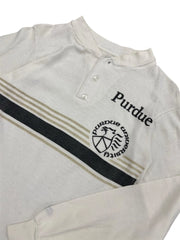 Vintage 80s Purdue University Graphic Long Sleeve Shirt - S Hammered Threads