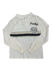 Vintage 80s Purdue University Graphic Long Sleeve Shirt - S Hammered Threads