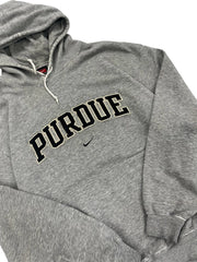 Y2K 2000s Purdue Nike Embroidered Hooded Sweatshirt - XXL Hammered Threads