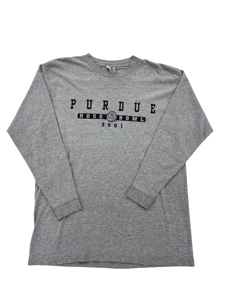 Vintage 2001 Purdue Rose Bowl Long Sleeve Shirt - L Hammered Threads