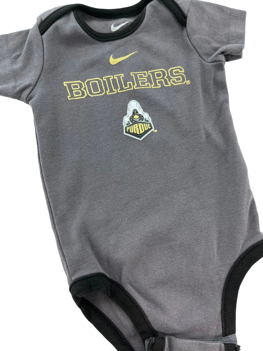 Vintage 2010s Purdue Infant Onesie -3/6 M Hammered Threads