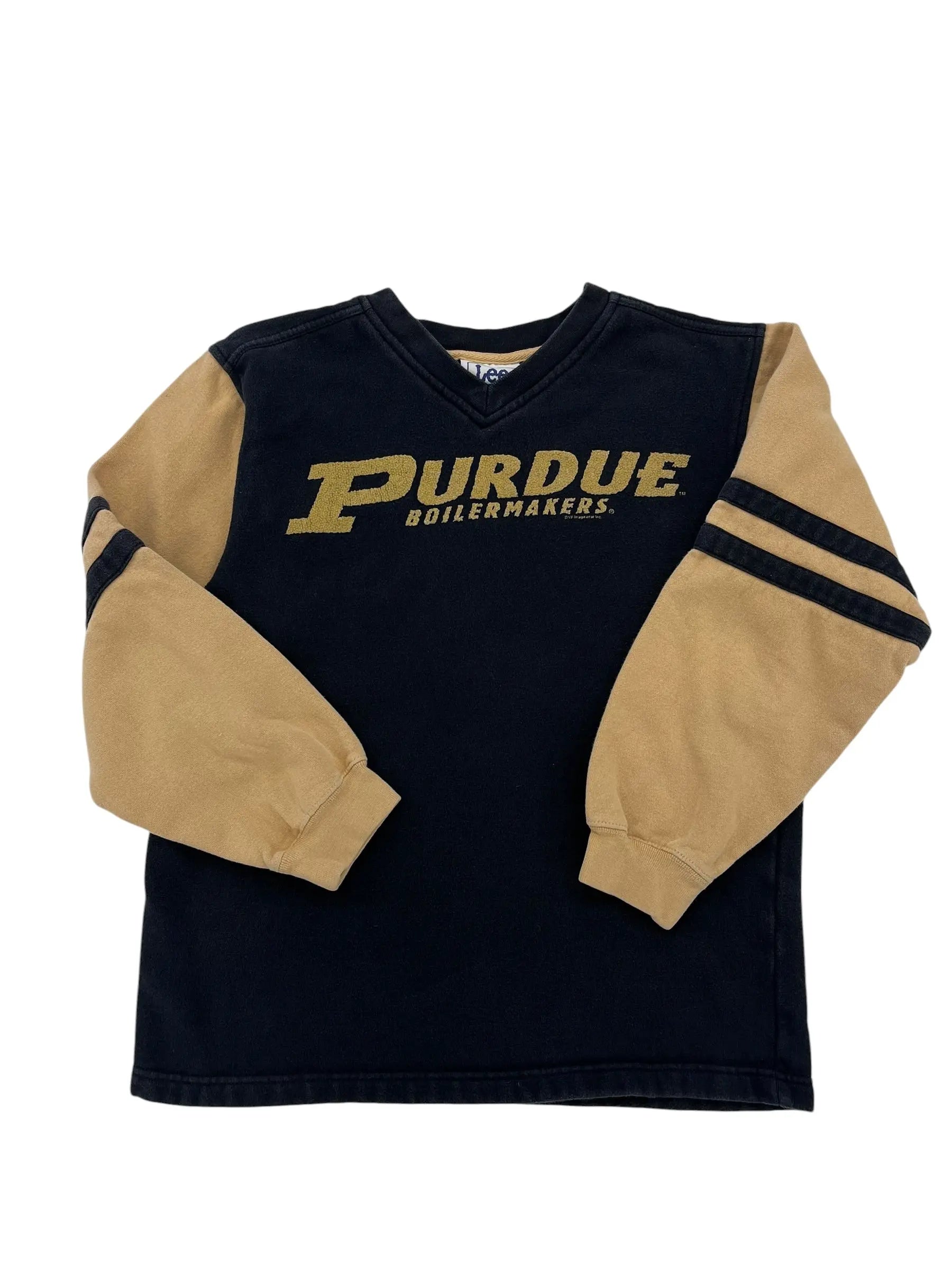 Vintage 90s Purdue Embroidered Sweatshirt - Youth XL 18/20 Hammered Threads