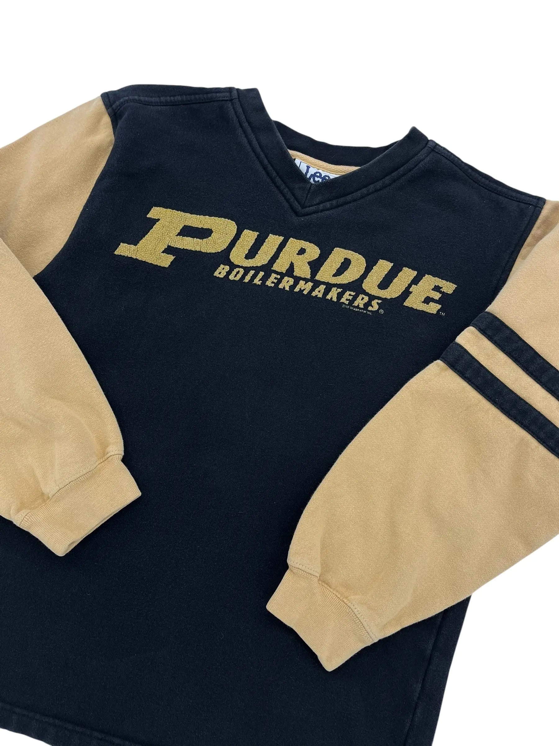 Vintage 90s Purdue Embroidered Sweatshirt - Youth XL 18/20 Hammered Threads