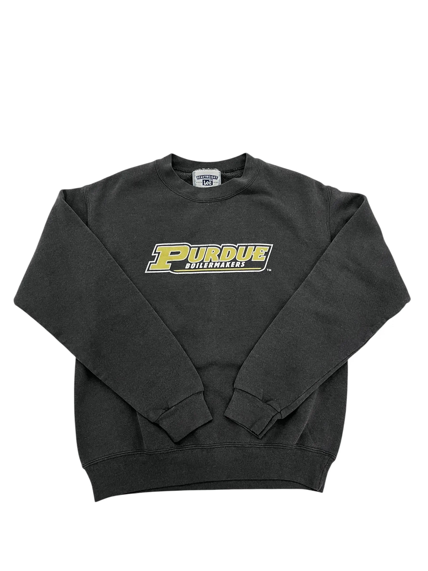 Vintage 90s Purdue Boilermakers Crewneck Sweatshirt - Youth L Hammered Threads