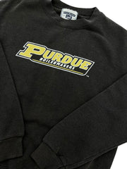 Vintage 90s Purdue Boilermakers Crewneck Sweatshirt - Youth L Hammered Threads