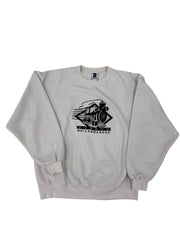 Vintage 90s Purdue Embroidered Crewneck Sweatshirt - L Hammered Threads