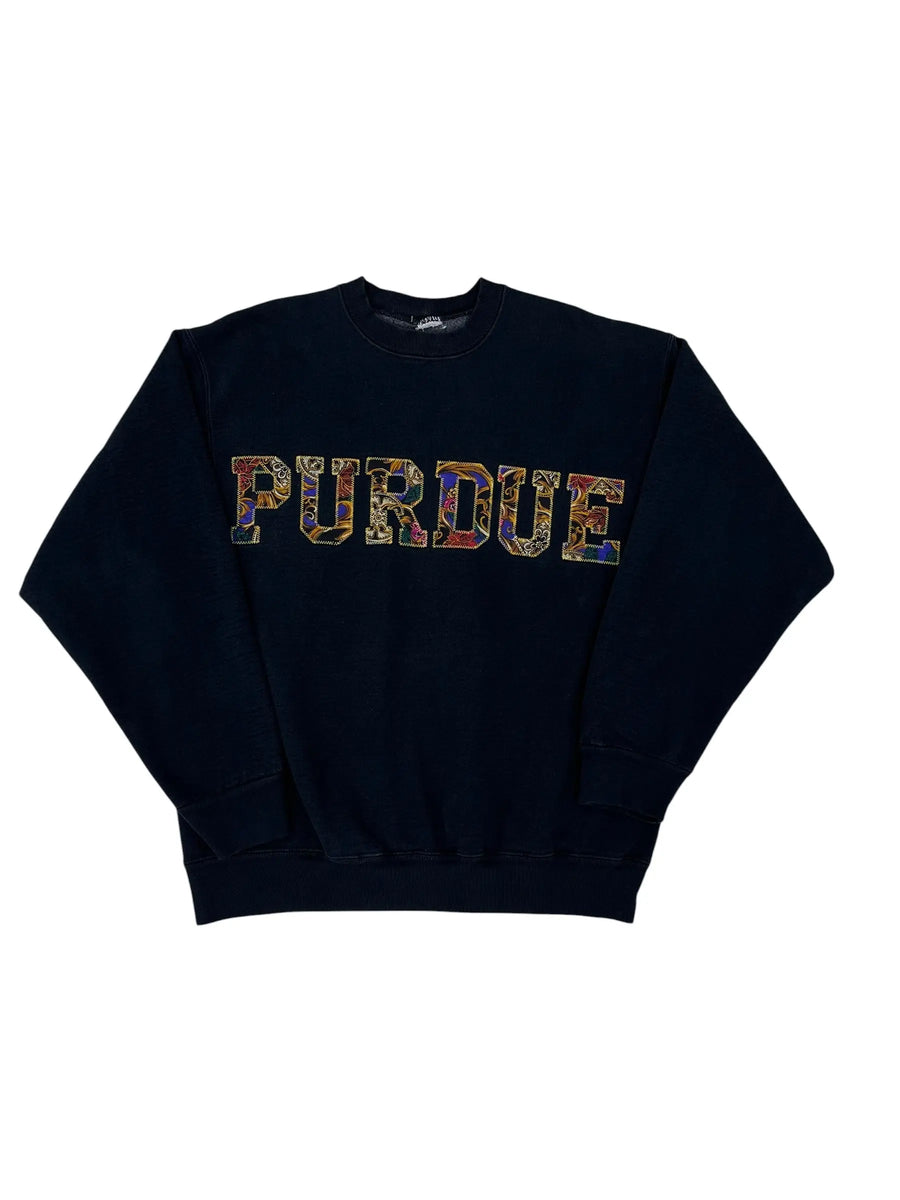 Vintage 90s Purdue Embroidered Crewneck Sweatshirt - XL Hammered Threads