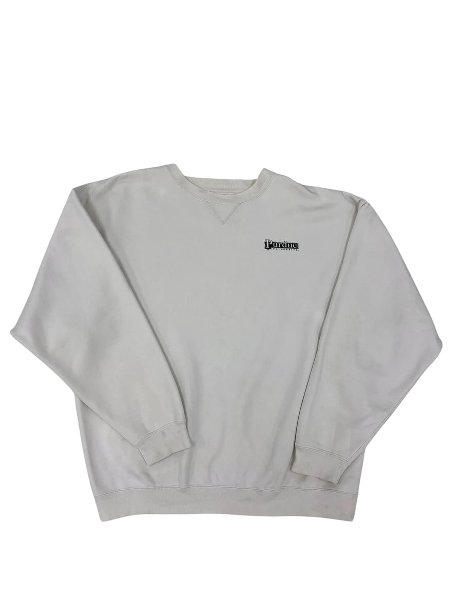Vintage Y2K Purdue Embroidered Crewneck Sweatshirt - XXL Hammered Threads