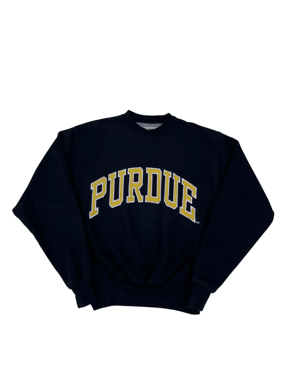 Vintage Y2K Embroidered Crewneck Sweatshirt - Boxy M Hammered Threads
