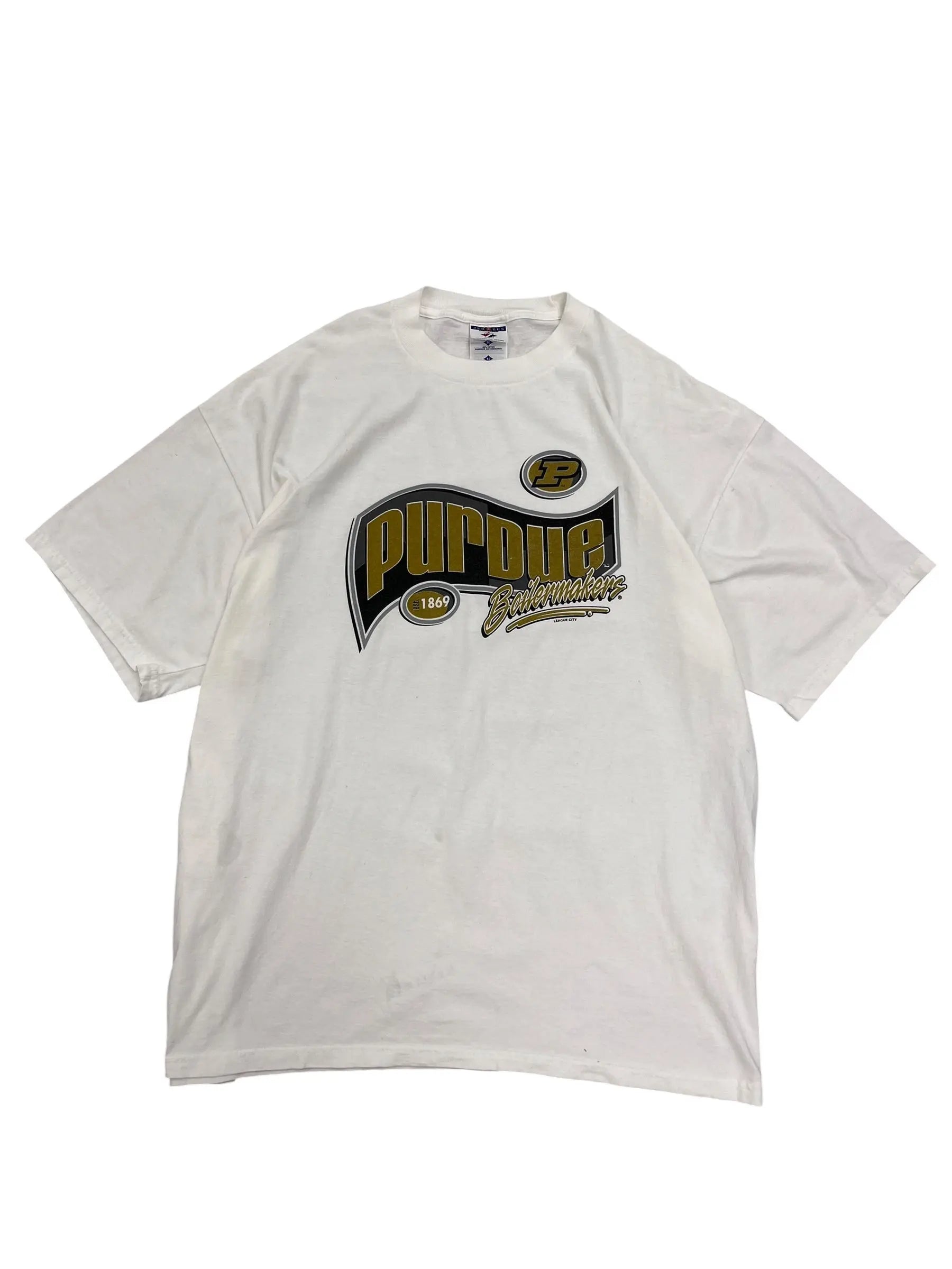 Vintage 2000s Purdue University Tshirt - XL Hammered Threads