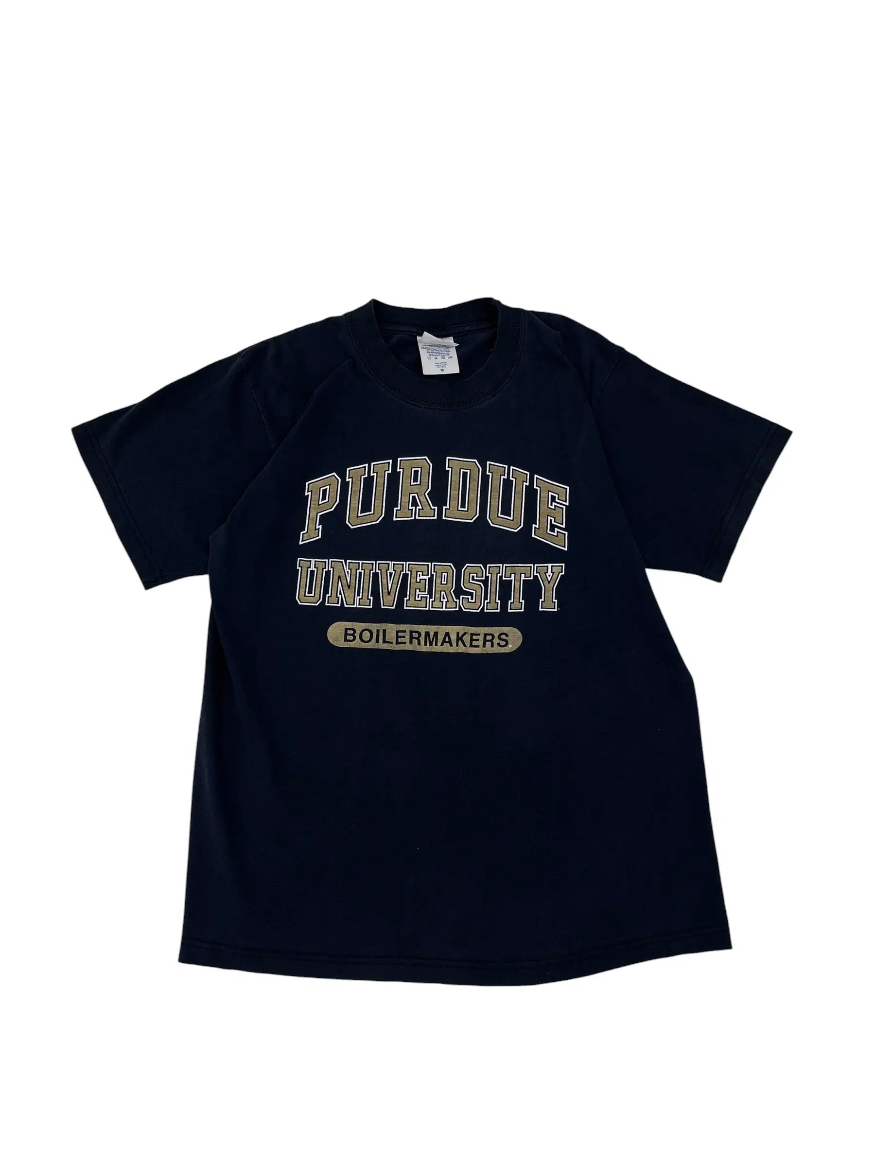 Vintage 2000s Purdue University Boilermakers Tshirt - M Hammered Threads