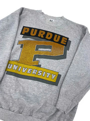Vintage 90s Purdue University Crewneck Sweatshirt - XL Hammered Threads