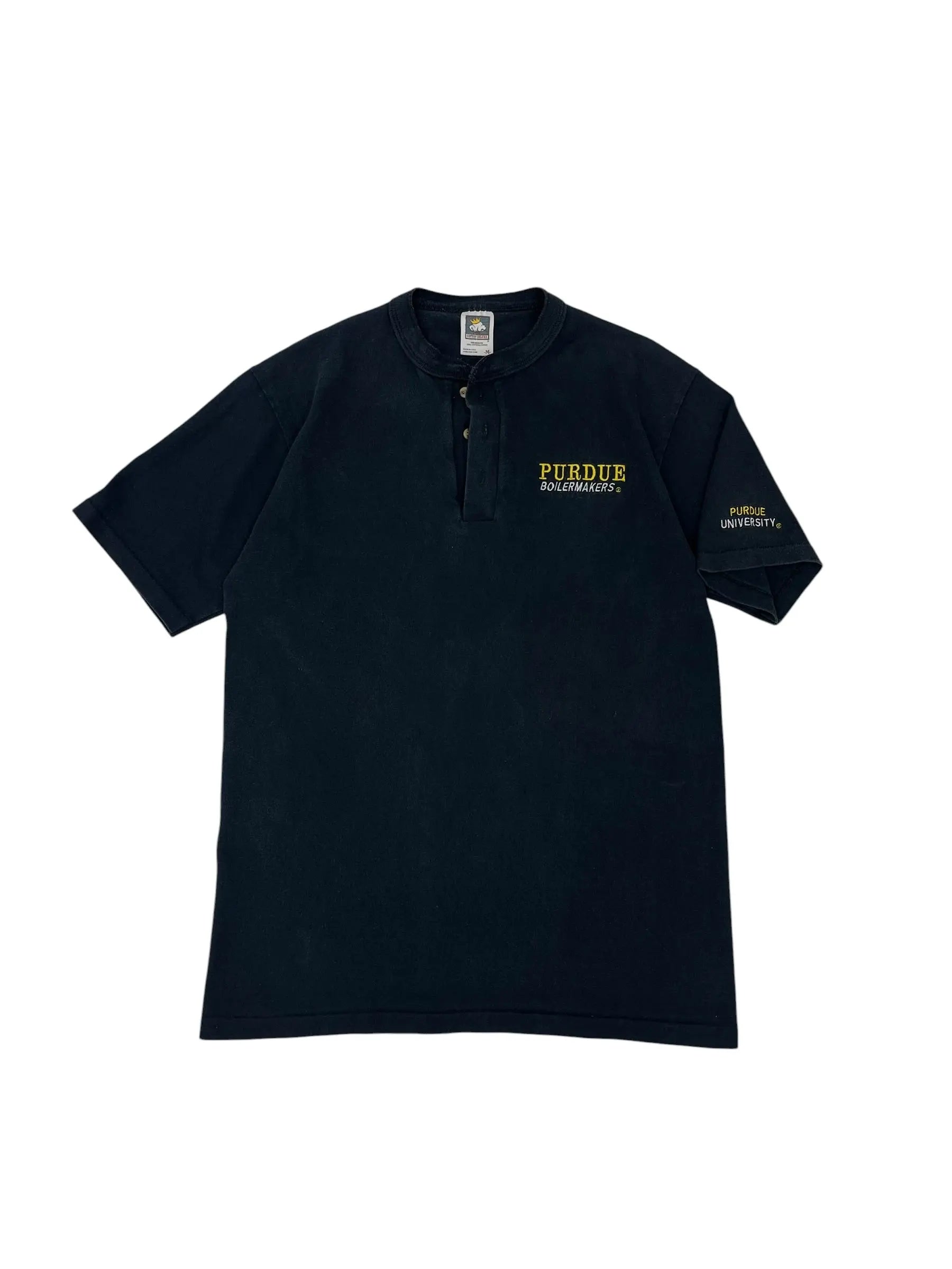 Vintage 90s Purdue Embroidered Tshirt - M Hammered Threads
