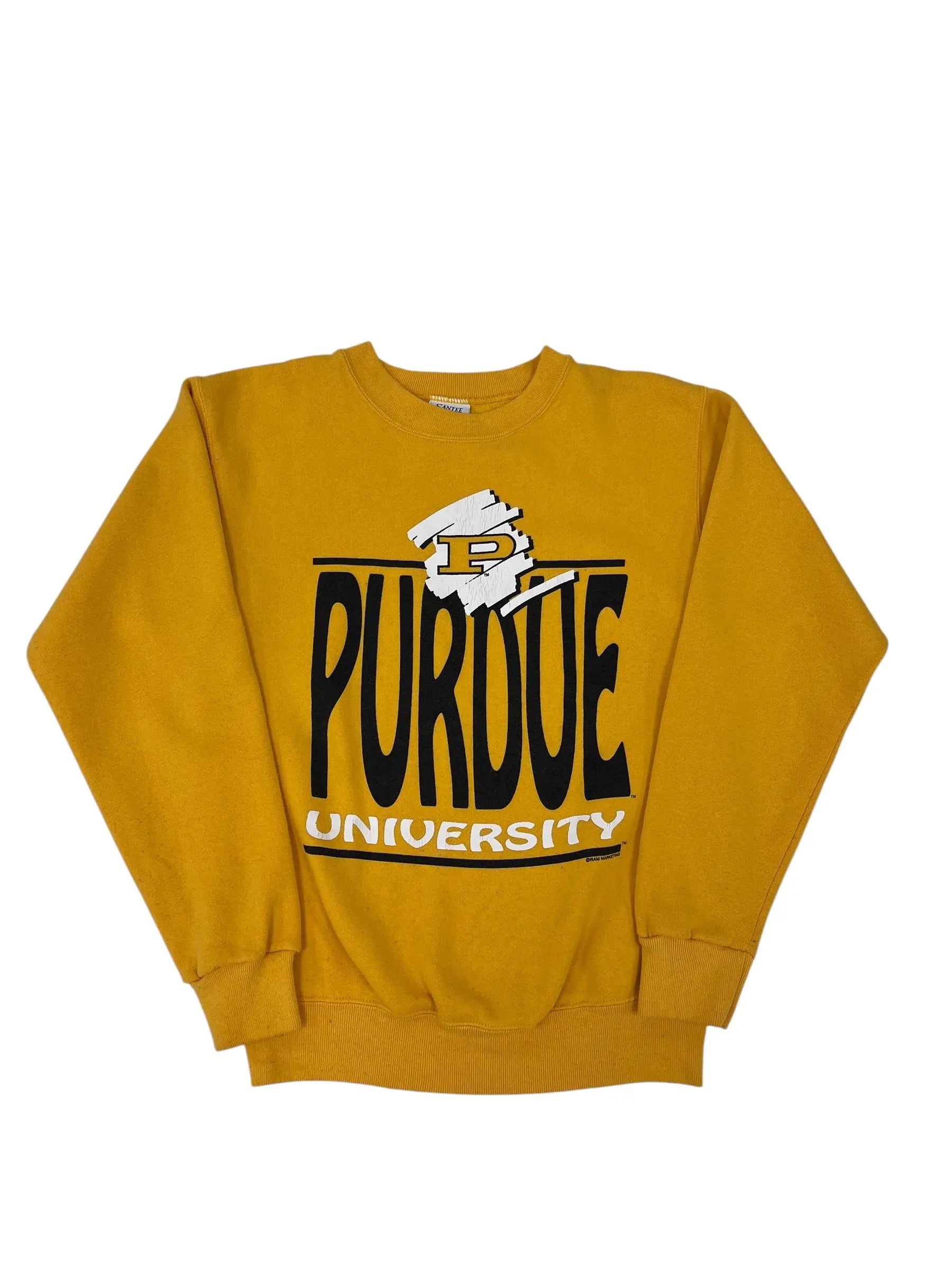 Vintage 90s Purdue University Crewneck Sweatshirt - M Hammered Threads
