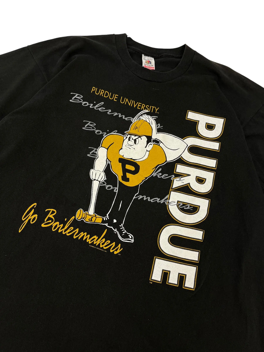 Vintage 90s Purdue Boilermakers Tshirt - XL Hammered Threads