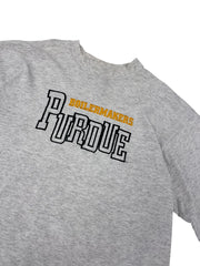Vintage 90s Purdue Boilermakers Embroidered Tshirt - Hammered Threads