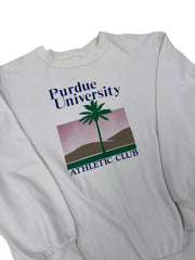 Vintage 80s Purdue University Athletic Club Crewneck Sweatshirt - L Hammered Threads