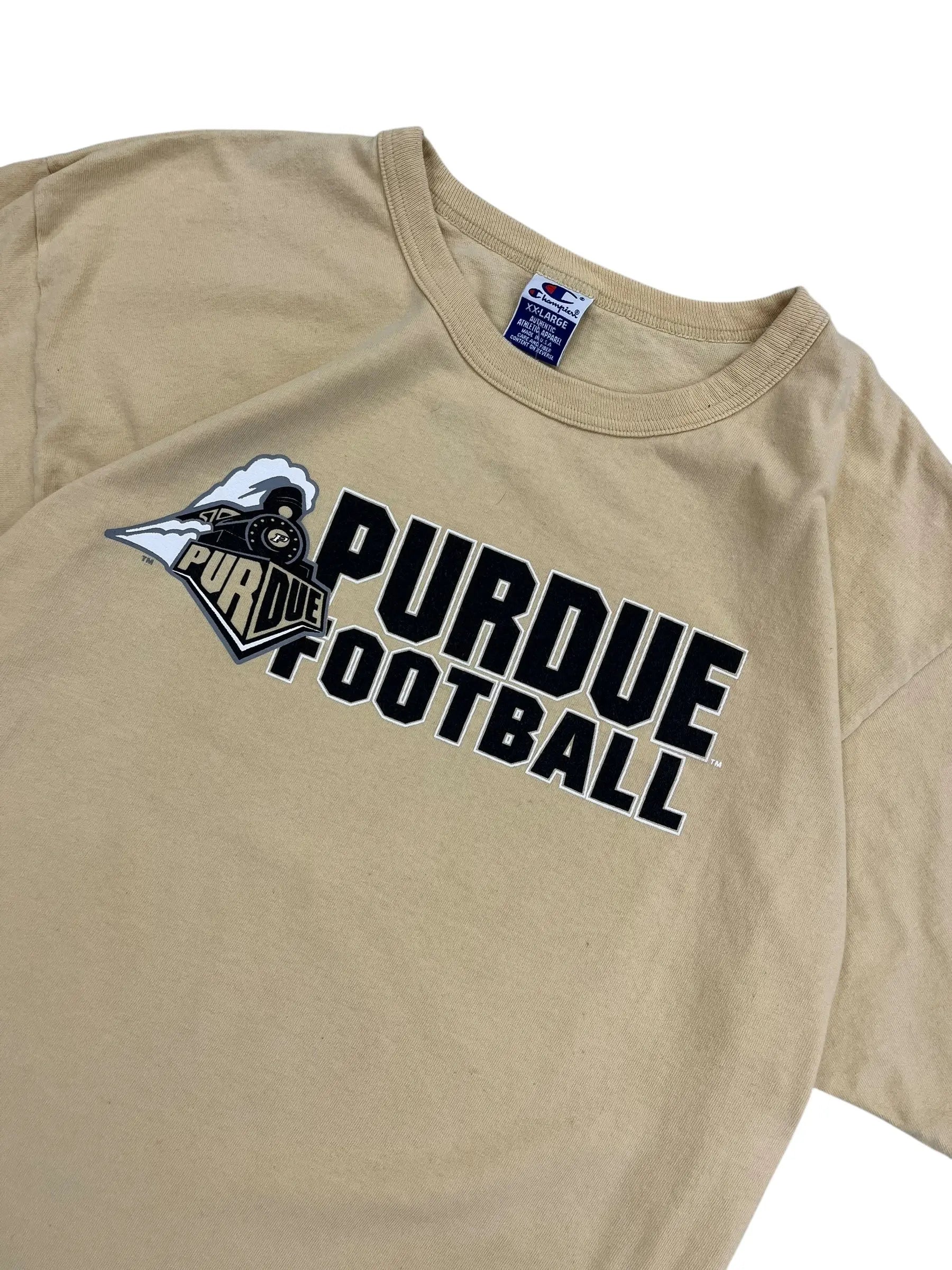 Y2K 2000s Purdue Football Graphic Tshirt - XXL Hammered Threads