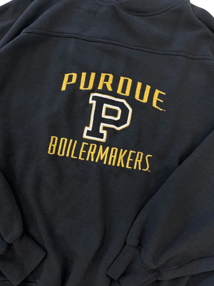 Vintage 90s Purdue Boilermakers Embroidered Crewneck Sweatshirt - XL Hammered Threads