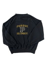 Vintage 90s Purdue Boilermakers Embroidered Crewneck Sweatshirt - XL Hammered Threads