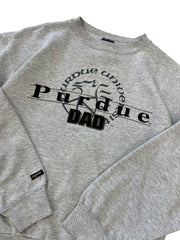 Vintage 90s Purdue University Dad Graphic Crewneck Sweatshirt - XL Hammered Threads