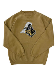 Vintage 90s Purdue Embroidered Crewneck Sweatshirt - XL Hammered Threads