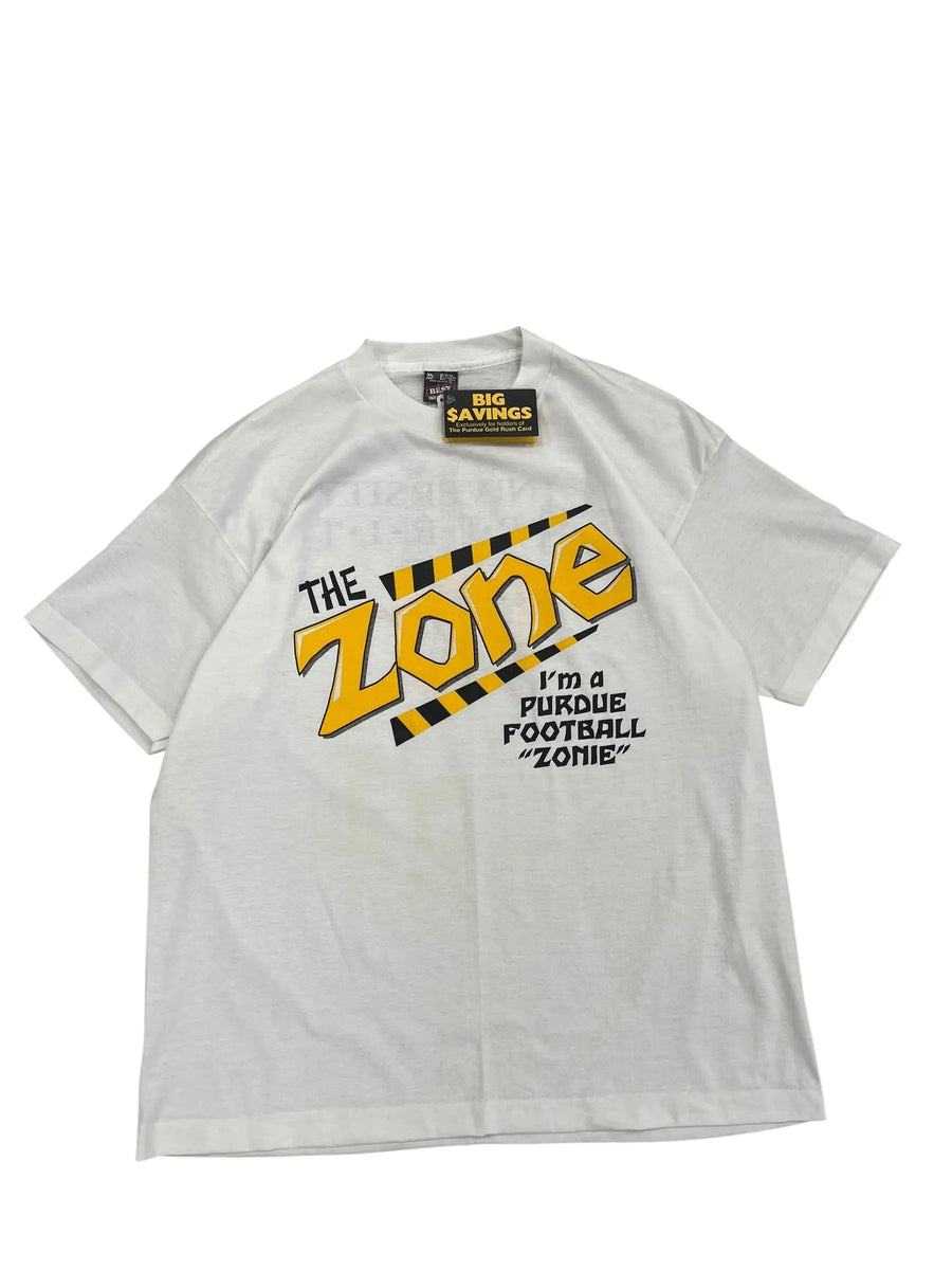 Vintage 90s Purdue Football Graphic Tshirt - XL Hammered Threads
