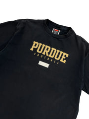 Y2K 2000s Purdue Nike Football Graphic Tshirt - L Hammered Threads