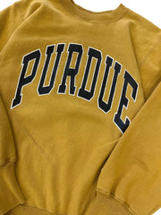Vintage 90s Purdue Graphic Crewneck Sweatshirt - L Hammered Threads