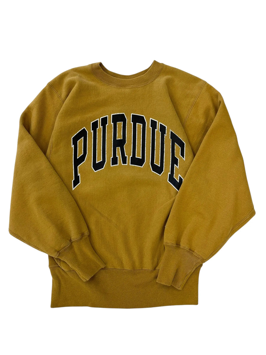 Vintage 90s Purdue Graphic Crewneck Sweatshirt - L Hammered Threads