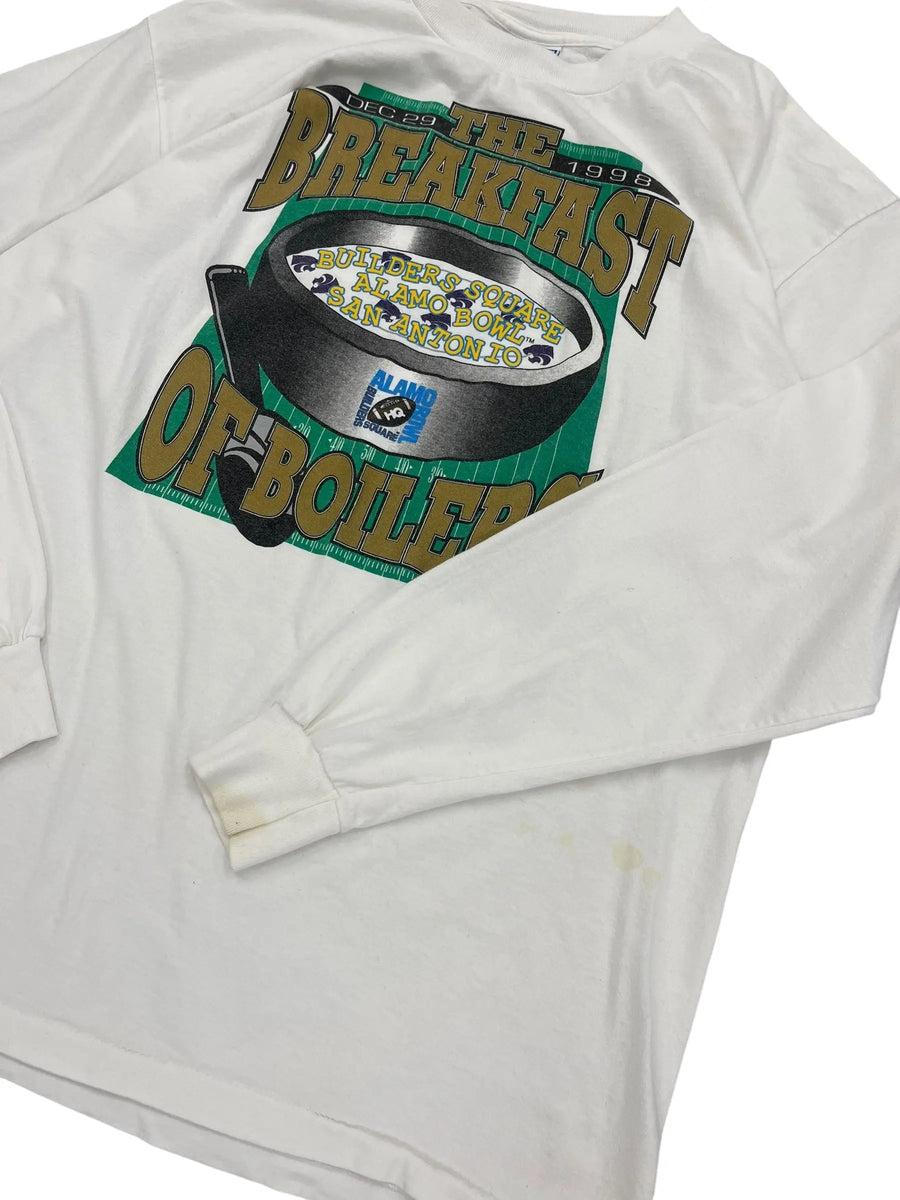 1998 Purdue Boilermaker Football Long Sleeve Shirt - XL Hammered Threads