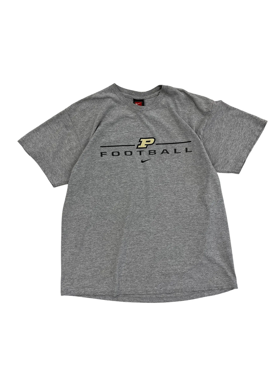 Y2K 2000s Purdue Nike Football Graphic - L Hammered Threads
