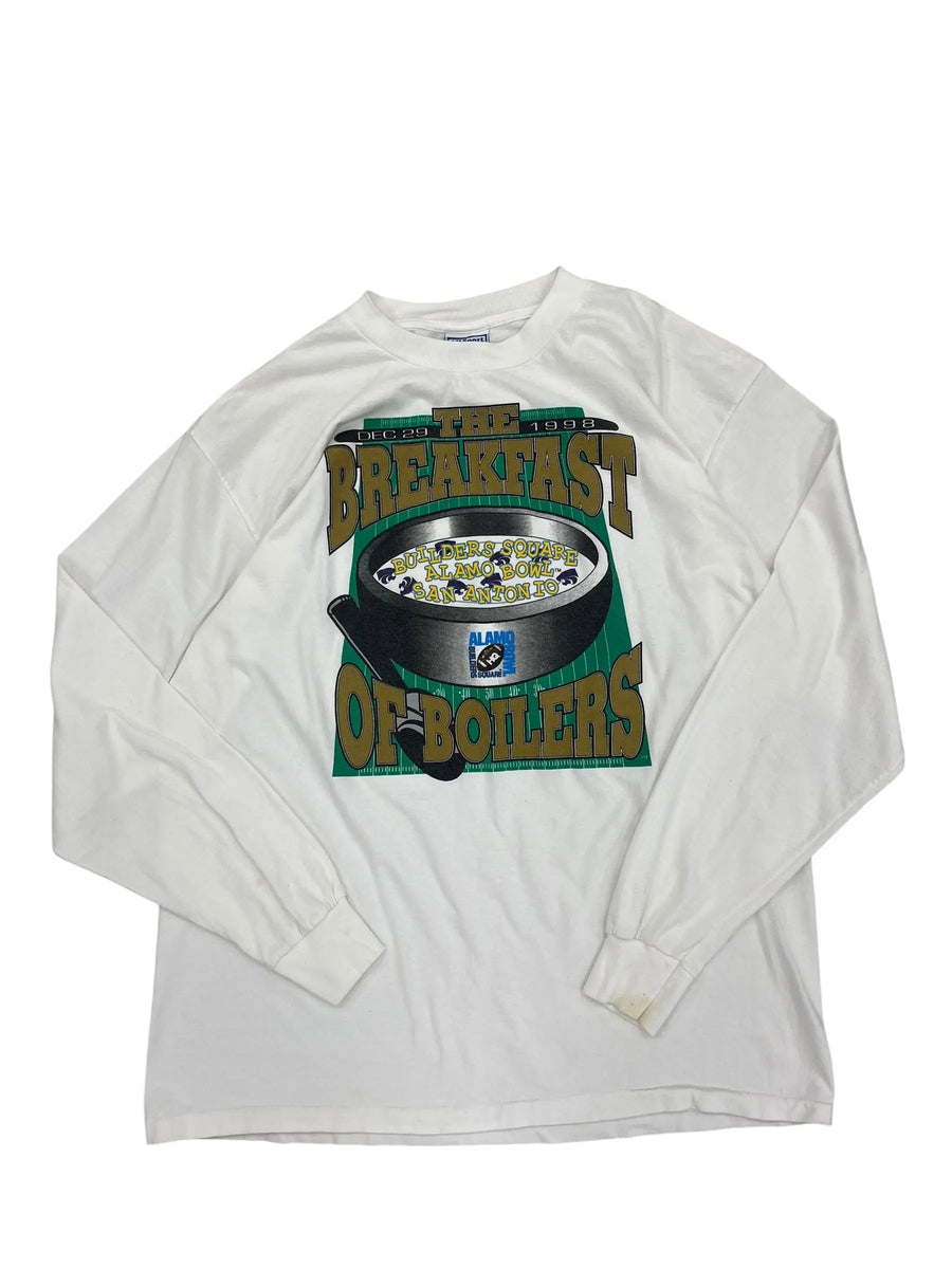 1998 Purdue Boilermaker Football Long Sleeve Shirt - XL Hammered Threads
