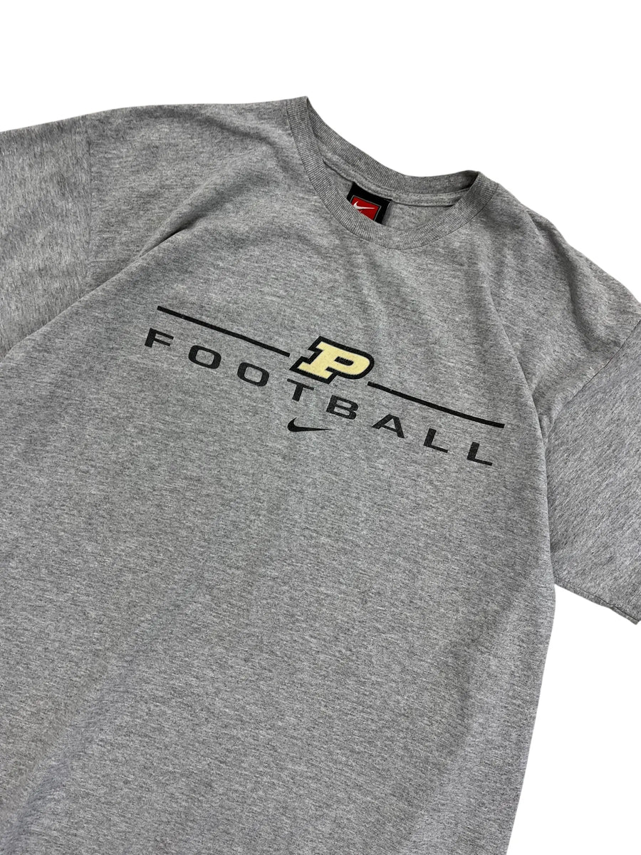 Y2K 2000s Purdue Nike Football Graphic - L Hammered Threads