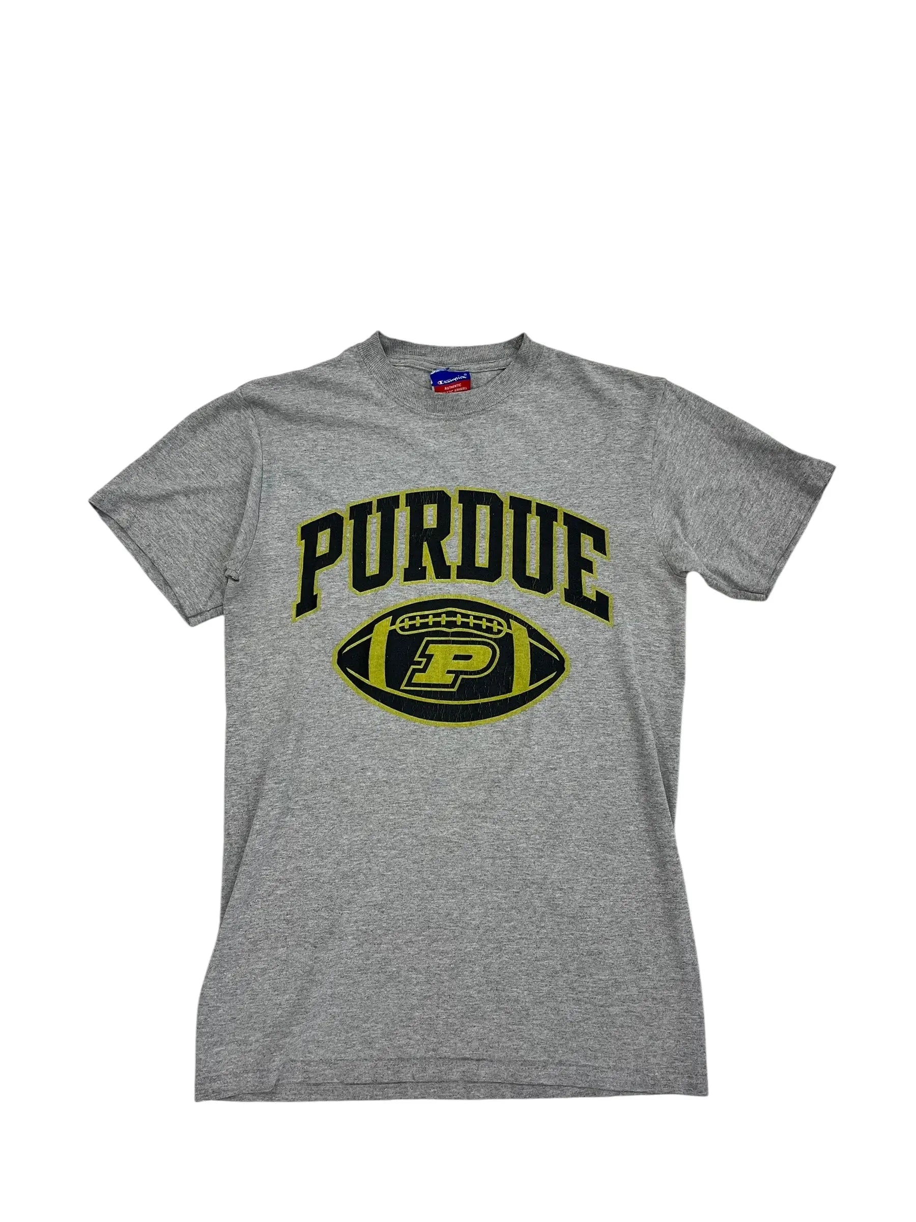 Y2K 2000s Purdue Football Graphic Tshirt - S Hammered Threads