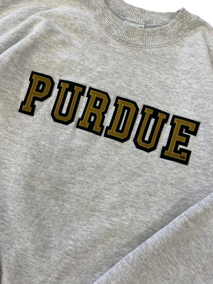 Vintage 90s Purdue Embroidered Crewneck Sweatshirt- XL Hammered Threads