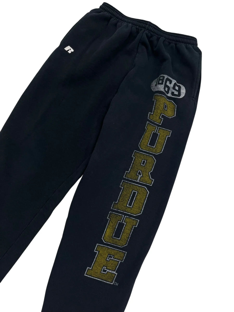 Y2K 2000s Purdue Graphic Sweatpants - S Hammered Threads