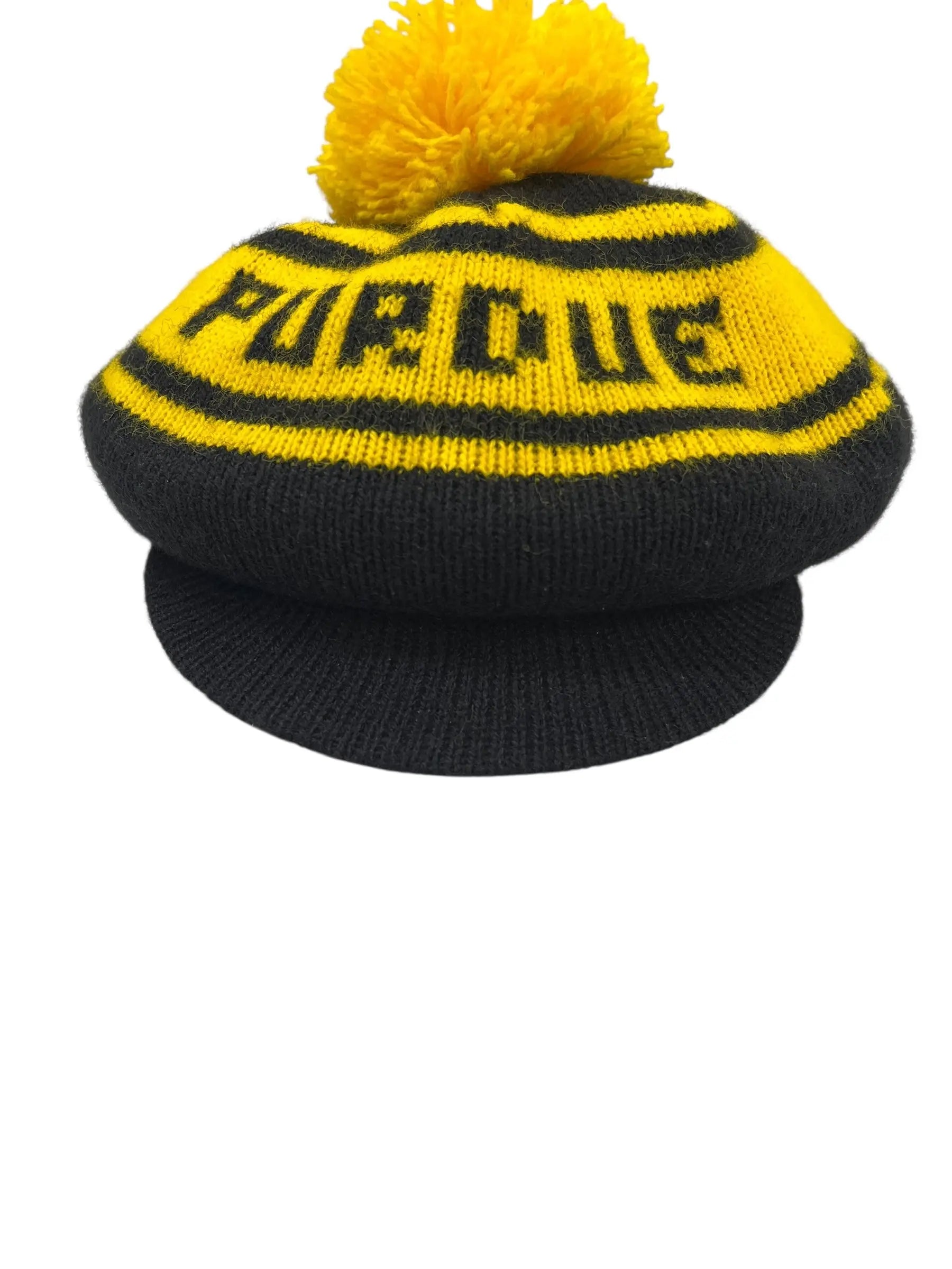 Vintage 80s Purdue Knit Hat Hammered Threads