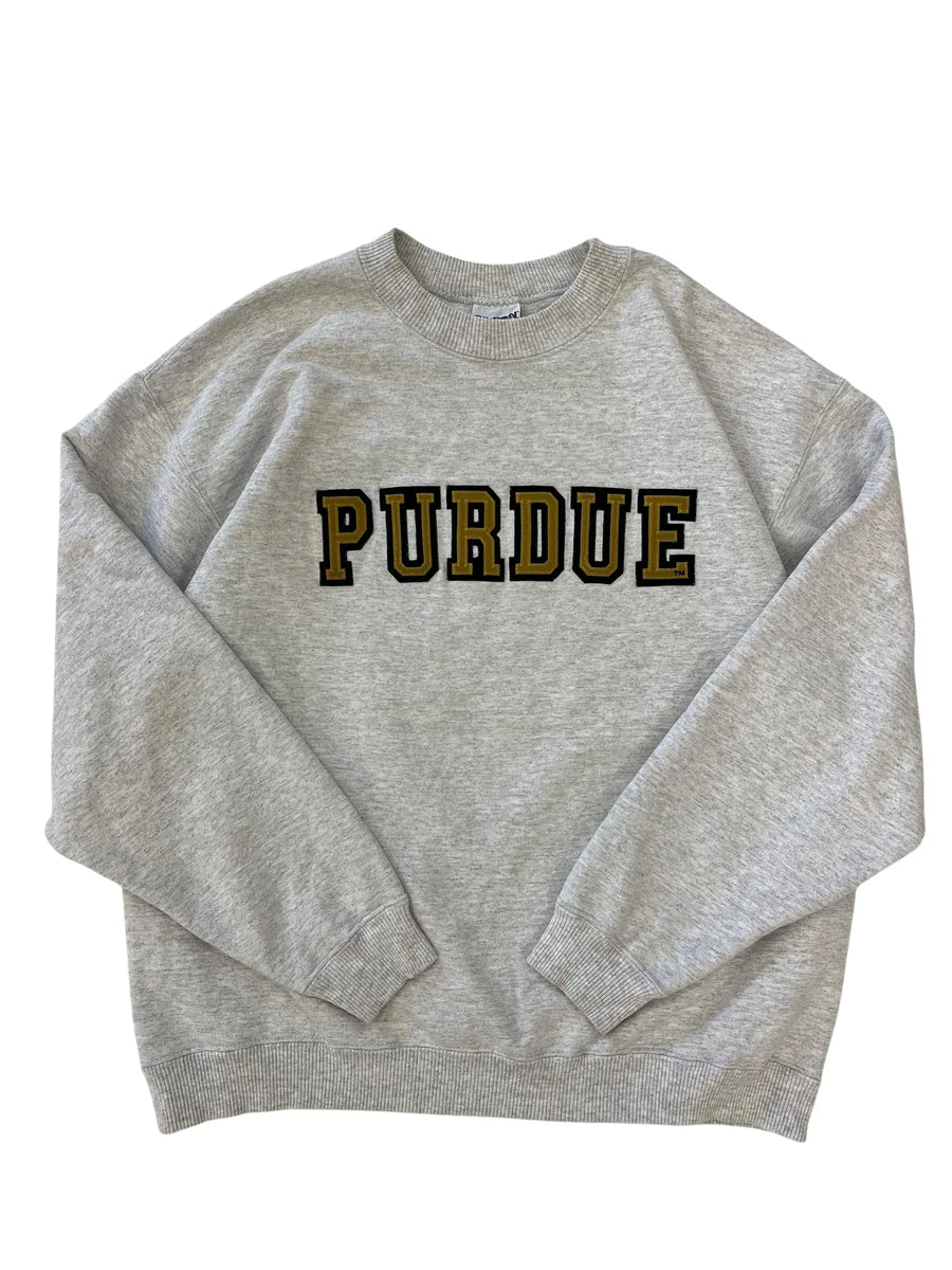 Vintage 90s Purdue Embroidered Crewneck Sweatshirt- XL Hammered Threads