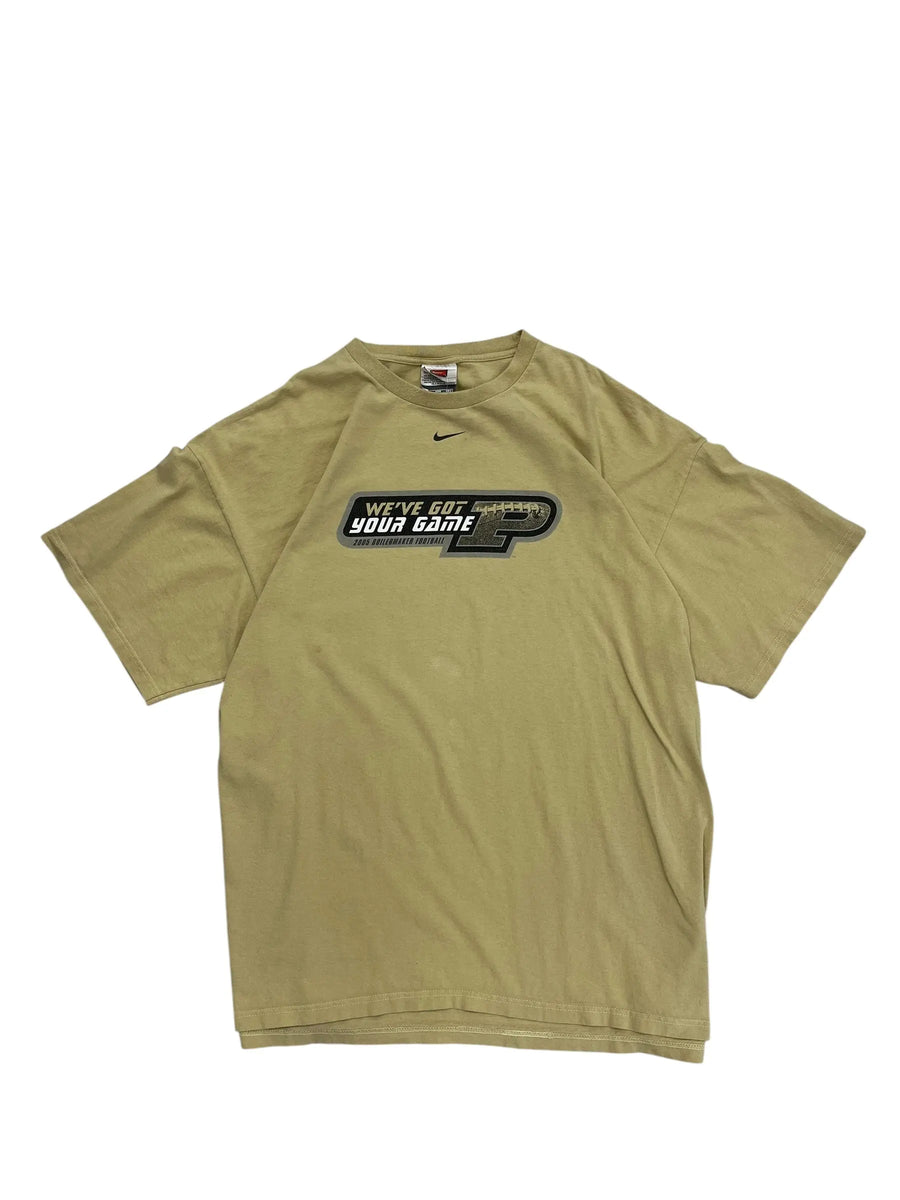 2005 Purdue Boilermakers Nike Football Graphic Tshirt - XXL Hammered Threads