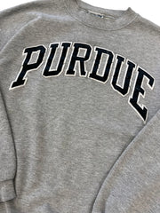 Vintage 90s Purdue Embroidered Crewneck Sweatshirt - L Hammered Threads