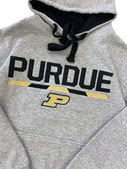 Y2K 2000s Purdue Embroidered Hooded Sweatshirt - M Hammered Threads