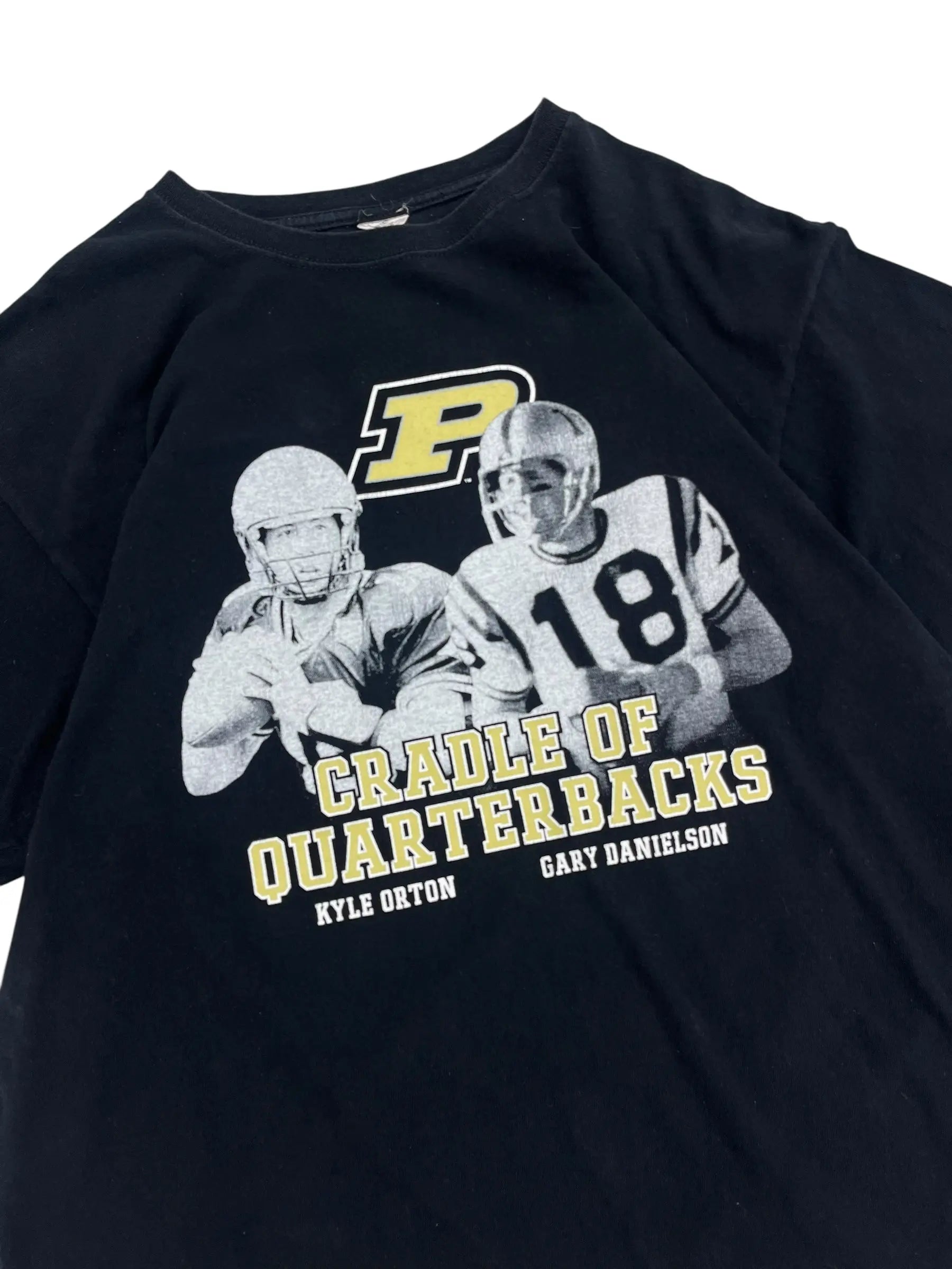 Y2K 2000s Purdue Football Graphic Tshirt - L Hammered Threads