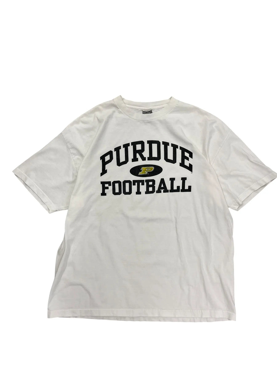 Y2K 2000s Purdue Football Graphic Tshirt - XXL Hammered Threads