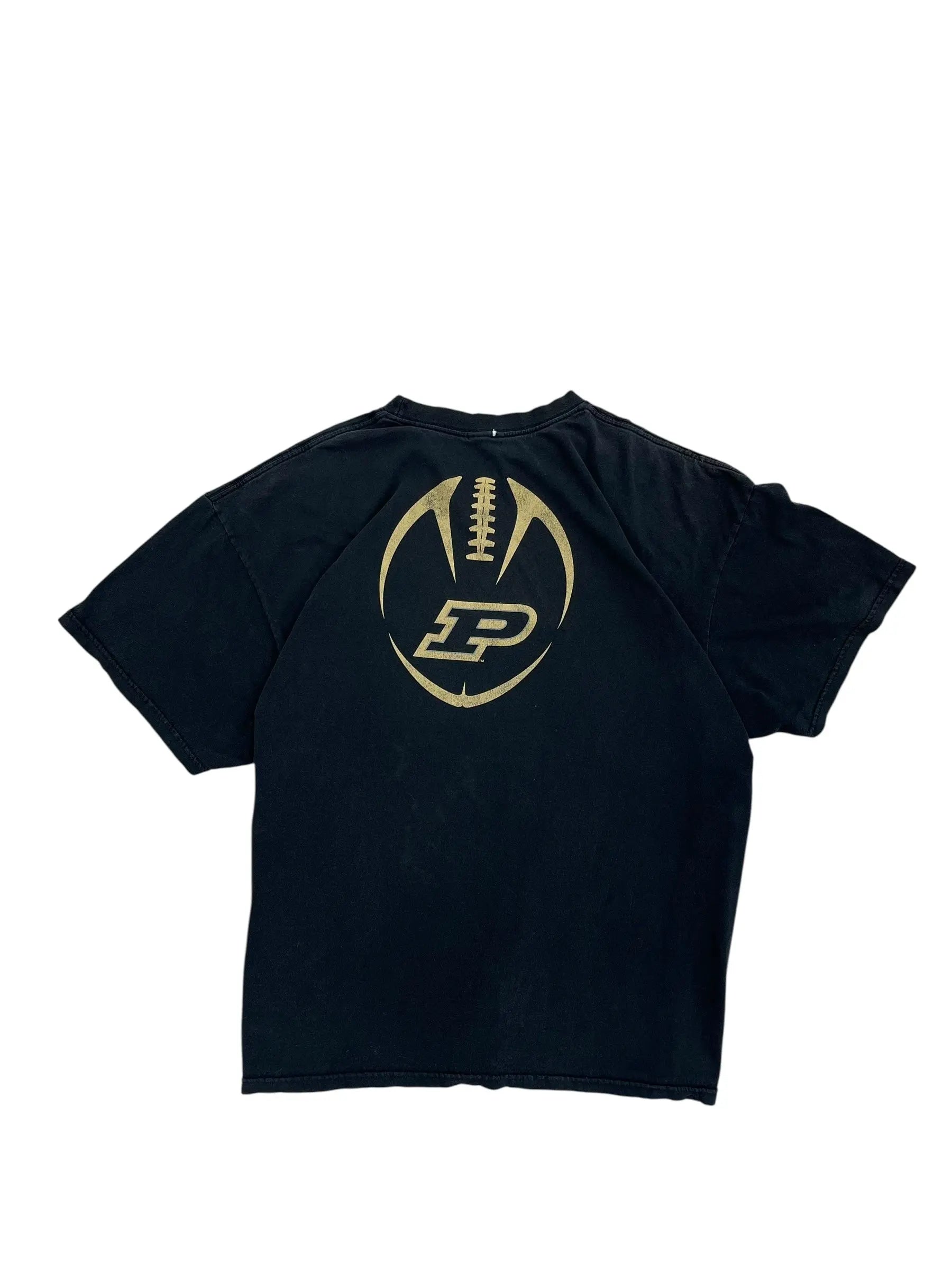Y2K 2000s Purdue Nike Football Graphic Tshirt - XXL Hammered Threads