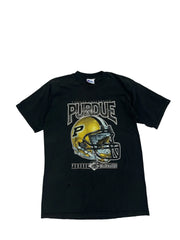 Vintage 90s Purdue University Boilermakers Football Graphic Tshirt - XL Hammered Threads