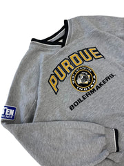Vintage 90s Purdue Boilermakers West Lafayette Indiana Embroidered Crewneck Sweatshirt - XL Hammered Threads