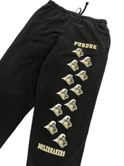 Y2K 2000s Purdue Graphic Sweatpants - XL Hammered Threads