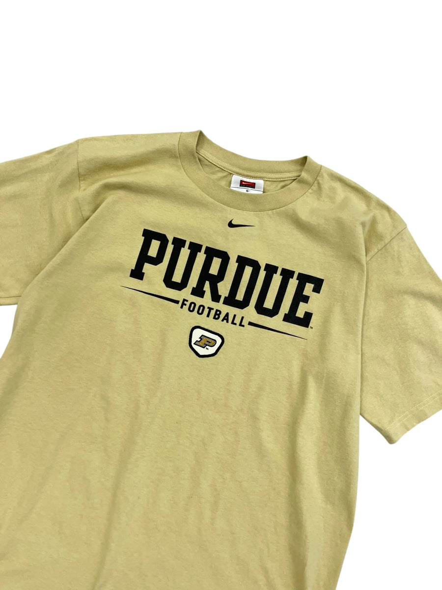 Vintage 90s Purdue Nike Football Tshirt - S Hammered Threads