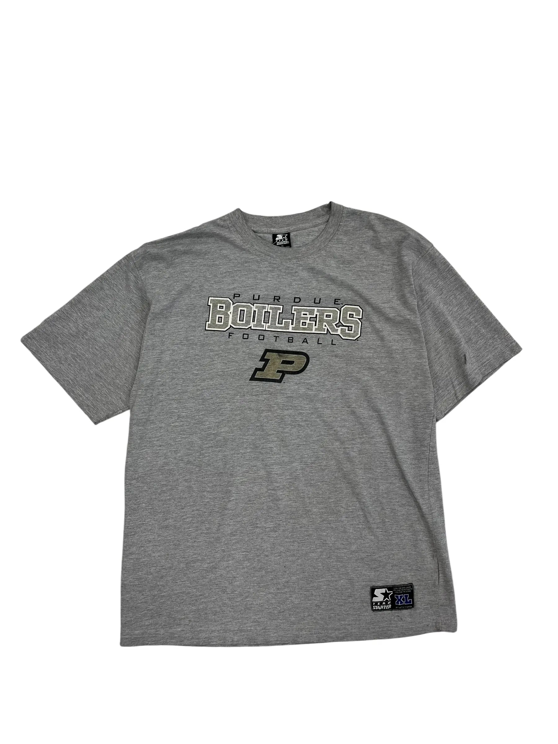 Y2K 2000s Purdue Boilers Football Graphic Tshirt - XL Hammered Threads
